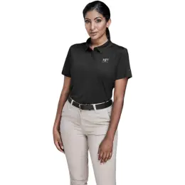 Ladies Alex Varga Questana Seamless Golf Shirt Model Image